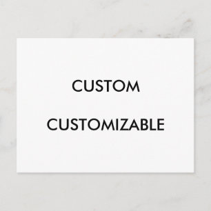 Postal Personalizar personalizable Personalizado Blank
