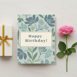 Postal Personalized Birthday Card for Mom