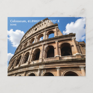 Postal Personalized, Colosseum, Rome, Italy