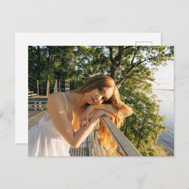 Postal Personalized Custom Image Postcard for Unique Mess (Anverso / Reverso)