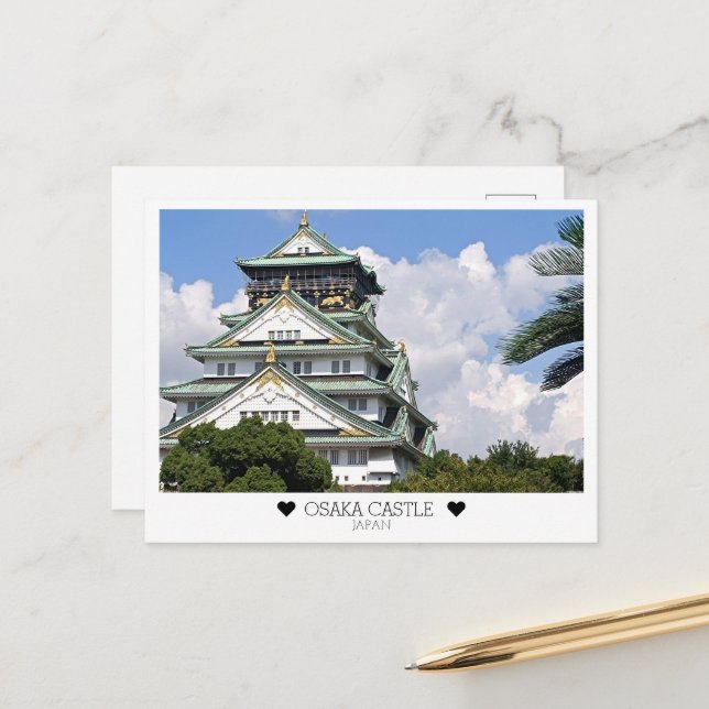 Postal Personalized, From Osaka with Love (Anverso/Reverso In Situ)