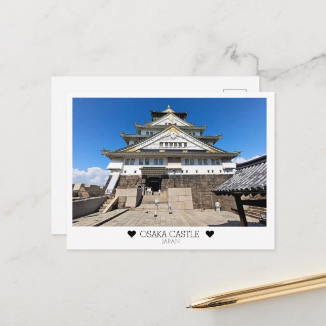 Postal Personalized, From Osaka with Love (Anverso/Reverso In Situ)