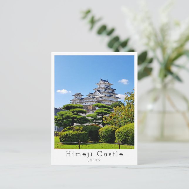 Postal Personalized, Greetings Himeji Castle, Japan (Anverso de pie)