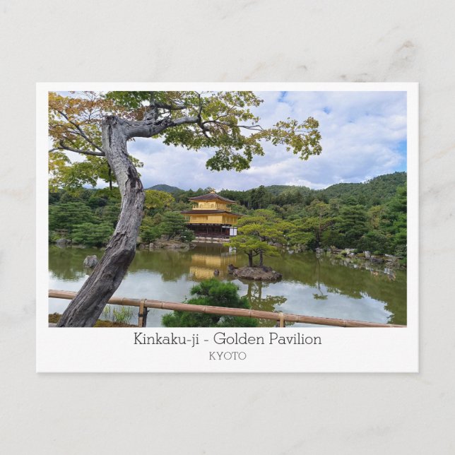 Postal Personalized, Kinkaku-ji- Golden Pavilion, Japan (Anverso)