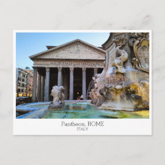 Postal Personalized, Pantheon, Rome, Italy