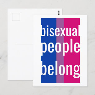 Postal personas bisexuales
