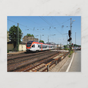 Postal Personenzug en Rüdesheim am Rhein
