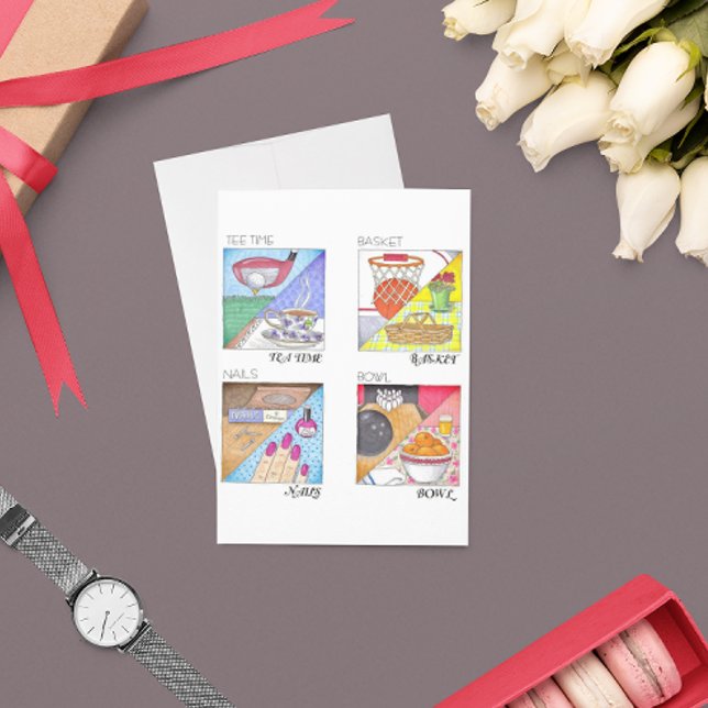 Postal Perspectiva de la mujer y el hombre (Subido por el creador)