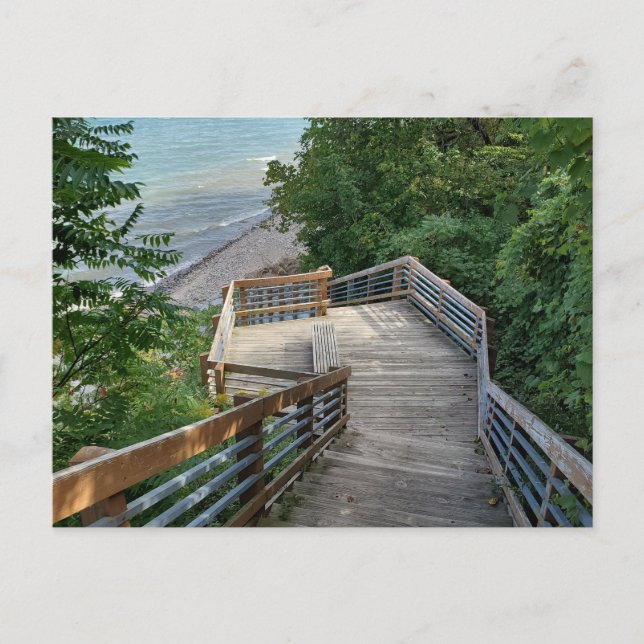 Postal Perspectiva de Michigan (Anverso)