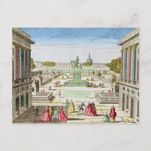 Postal Perspectiva del Lugar Luis XV