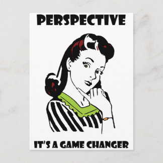 Postal Perspectiva - Es un cambio de juego