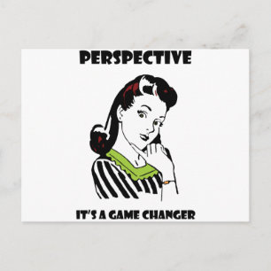 Postal Perspectiva - Es un cambio de juego