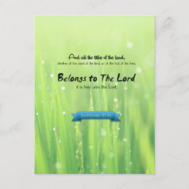 Postal Pertenece Al Señor