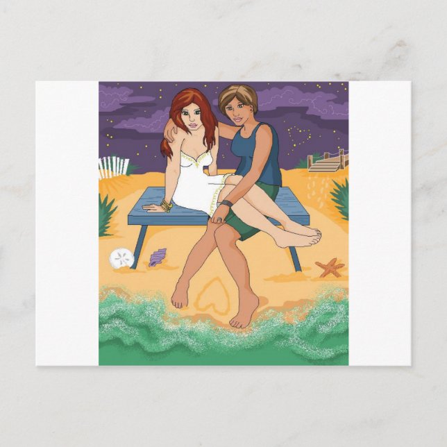 Postal Pertenecemos Al Mar (Anverso)