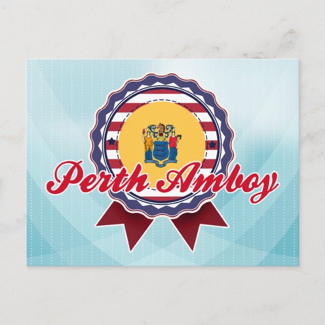 Postal Perth Amboy, NJ (Anverso)