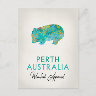 Postal Perth Australia Wombat