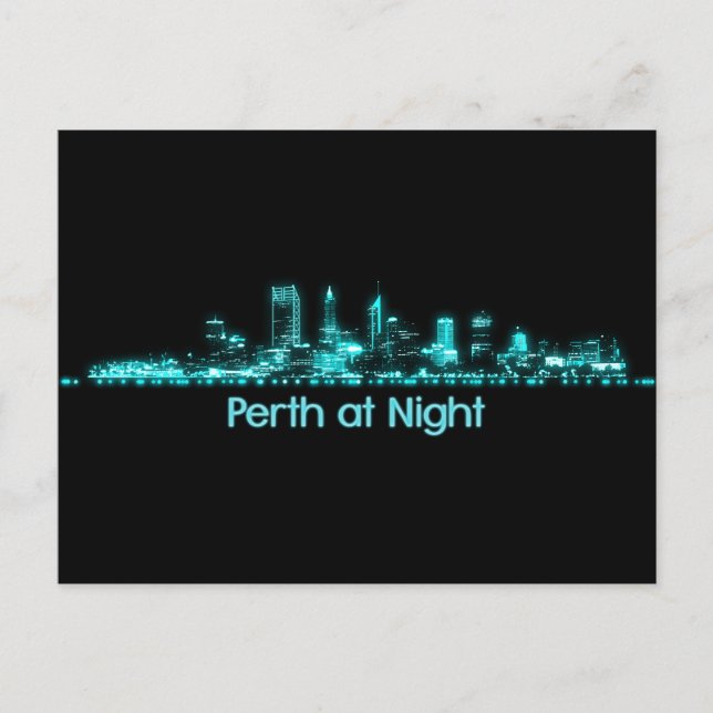 Postal Perth Skyline (Anverso)
