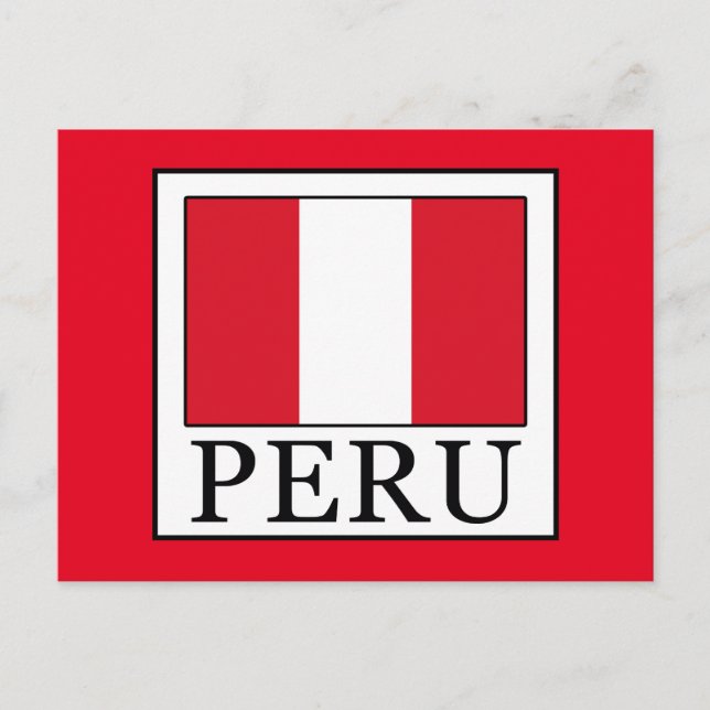 Postal Perú (Anverso)