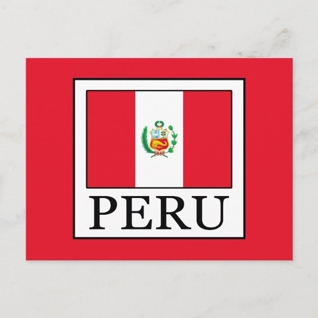 Postal Perú (Anverso)