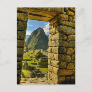 Postal Perú, Andes, Montañas Andes, Machu Picchu,
