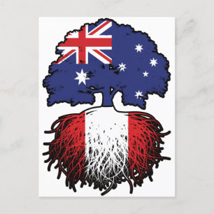 Postal Perú: Árbol australiano peruano tiene bandera