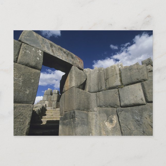 Postal Perú, Cuzco, fortaleza de Sacsayhuaman, buen ejemp (Anverso)
