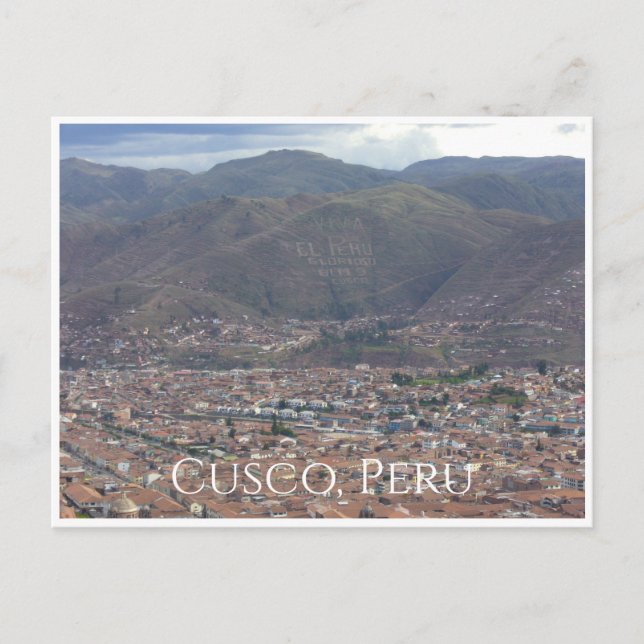 Postal perú de cusco (Anverso)