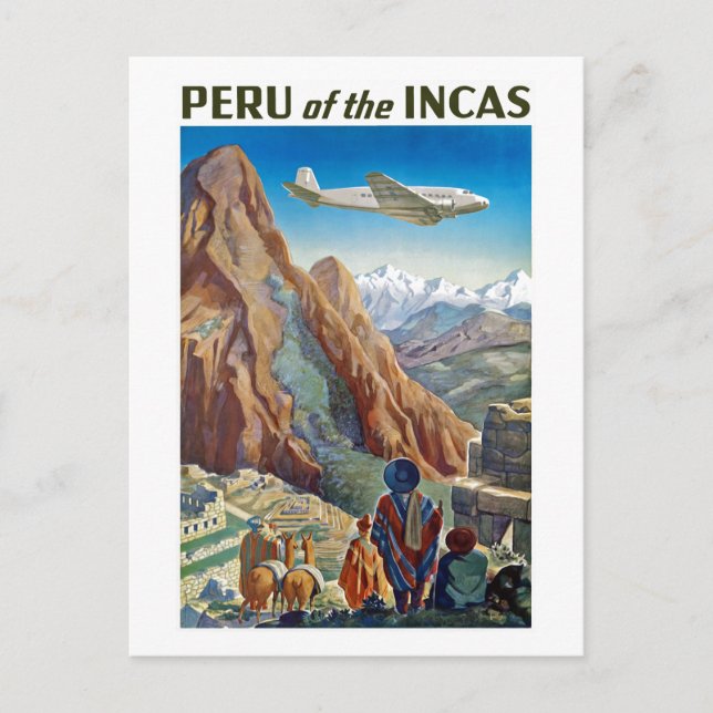 Postal Perú de los Incas (Anverso)