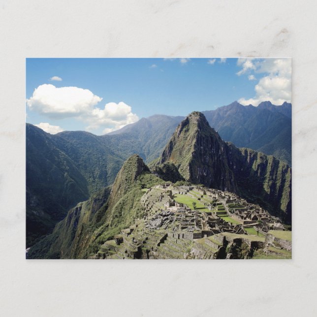 Postal Perú, Machu Picchu, la antigua ciudad perdida del  (Anverso)