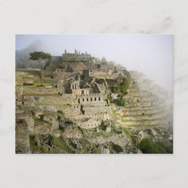 Postal Perú, Machu Picchu. La antigua ciudadela de Machu (Anverso)