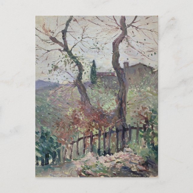 Postal Perugia, Umbría, 1894 (Anverso)