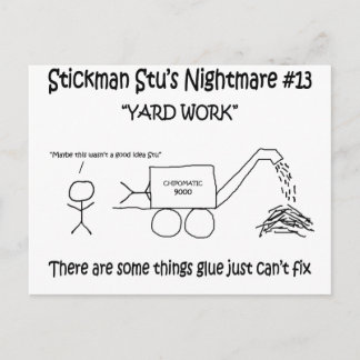 Postal Pesadilla Stu Stickman #13