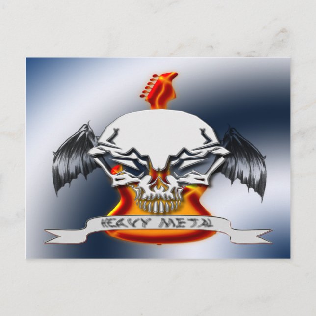 Postal Pesado Metalizado (Anverso)