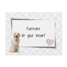 Pésame por la pérdida de un Golden Retriever