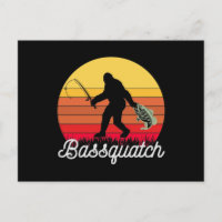Pesca a pie de página de Bassquatch Retro
