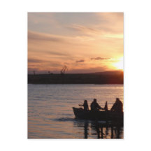 Pesca al atardecer