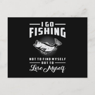 Postal Pesca Amo Pescado Pescador Rod Pescador Gracioso R