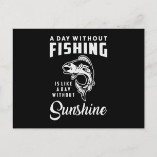 Postal Pesca Amor Pescador Pescador Pescado Gracioso Rega