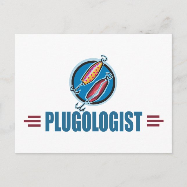 Postal Pesca cómica (Anverso)