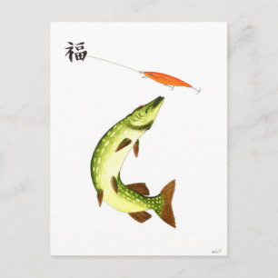 Postal Pesca de cerdos