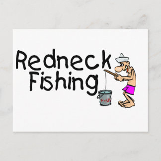 Postal Pesca de cuello rojo