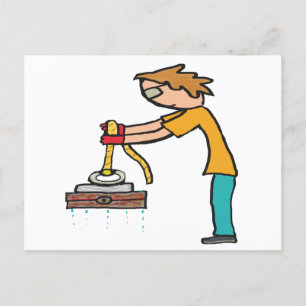 Postal Pesca de imanes