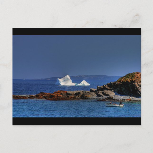 Postal Pesca de langosta (Anverso)