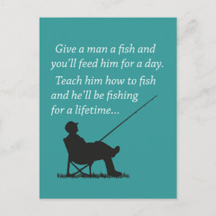 Postal Pesca de por vida