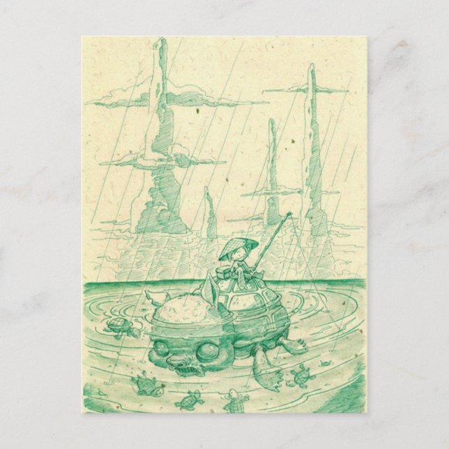 Postal Pesca de Snappy (Anverso)