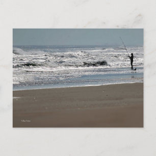 Postal Pesca en agua esparadisíaca