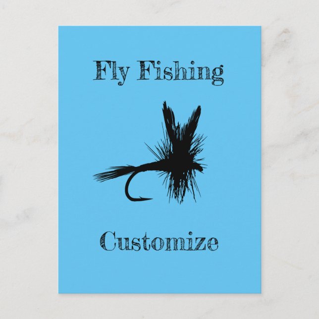 Postal Pesca en mosca Thunder_Cove (Anverso)