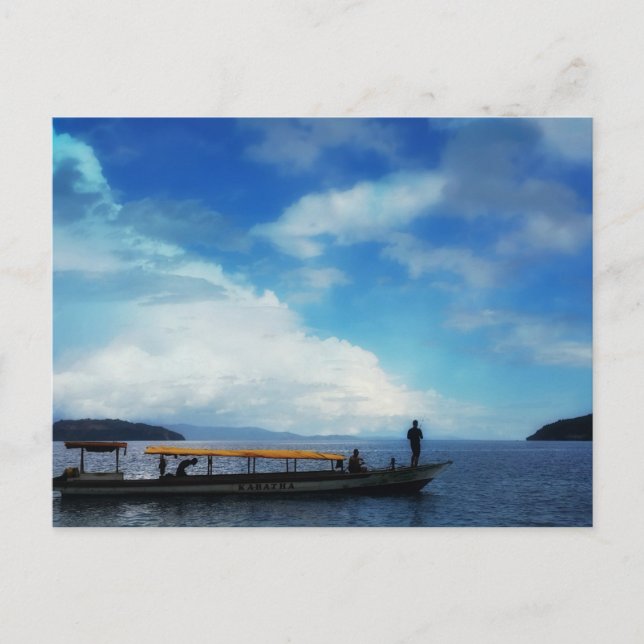 Postal Pesca. Este de Halmahera. Indonesia (Anverso)