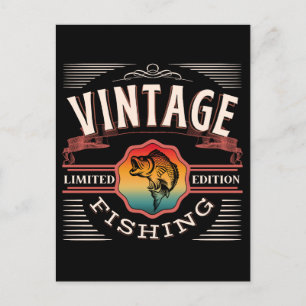 POSTAL PESCA VINTAGE EDICIÓN LIMITADA