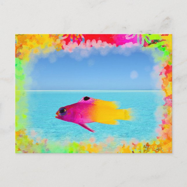 Postal Pescado (Anverso)